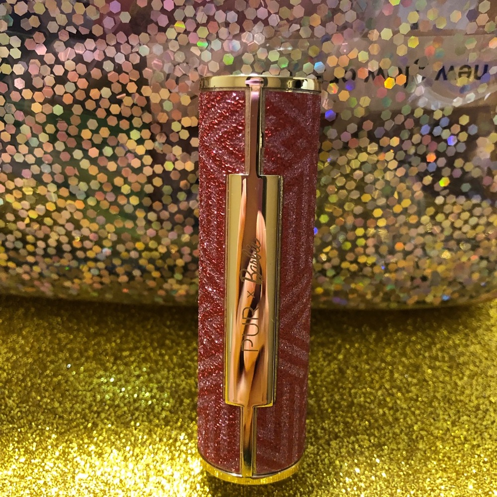 BNIB! PUR x Barbie Iconic Lips Semi- Matte Lipstick in CEO Red ππ - Picture 5 of 8